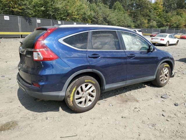 2HKRM4H75GH626323 - 2016 HONDA CR-V EXL BLUE photo 3