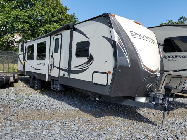 4YDT32524J1530295 - 2018 KEYSTONE SPRINTER WHITE photo 1