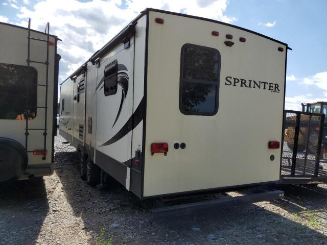 4YDT32524J1530295 - 2018 KEYSTONE SPRINTER WHITE photo 3