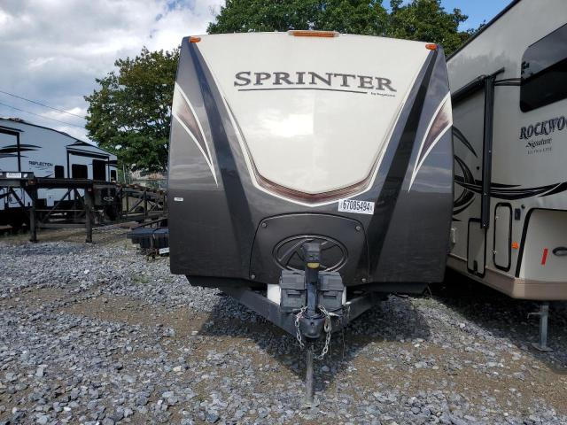 4YDT32524J1530295 - 2018 KEYSTONE SPRINTER WHITE photo 7