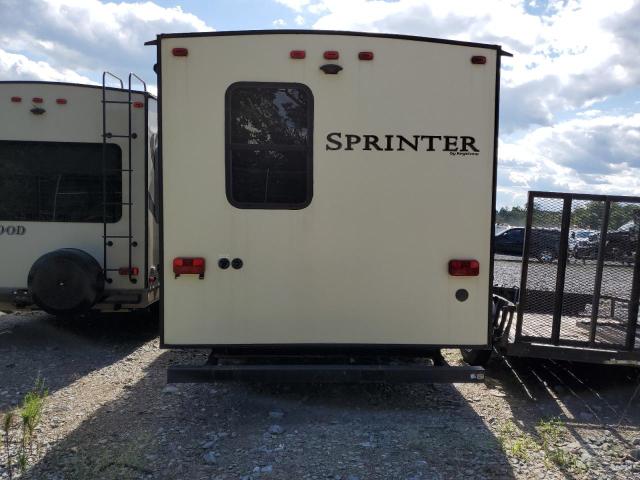 4YDT32524J1530295 - 2018 KEYSTONE SPRINTER WHITE photo 8