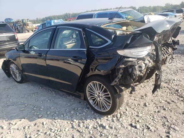 3FA6P0T97GR336440 - 2016 FORD FUSION SE BLACK photo 2