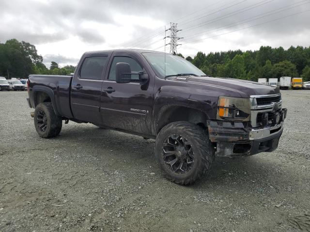 1GCHK23648F142417 - 2008 CHEVROLET SILVERADO K2500 HEAVY DUTY MAROON photo 4