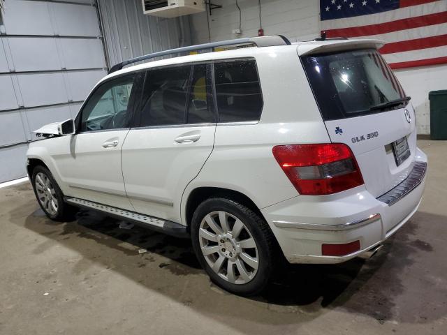 WDCGG8HB4CF856363 - 2012 MERCEDES-BENZ GLK 350 4MATIC WHITE photo 2