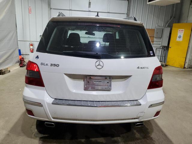 WDCGG8HB4CF856363 - 2012 MERCEDES-BENZ GLK 350 4MATIC WHITE photo 6
