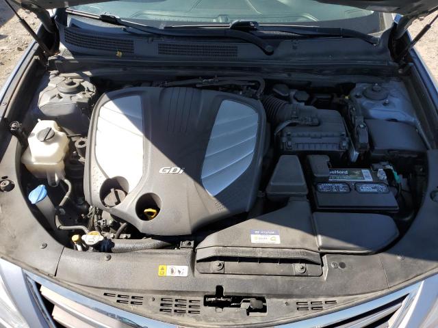 KMHFG4JG0GA509255 - 2016 HYUNDAI AZERA SILVER photo 11