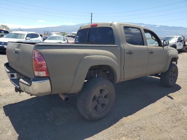 5TELU42N86Z158905 - 2006 TOYOTA TACOMA DOUBLE CAB 棕色 照片 3