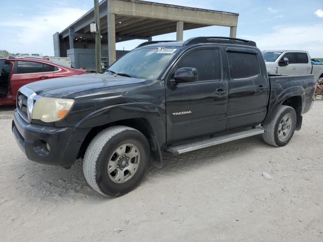 5TEJU62N05Z089872 - 2005 TOYOTA TACOMA DOUBLE CAB PRERUNNER BLACK photo 1