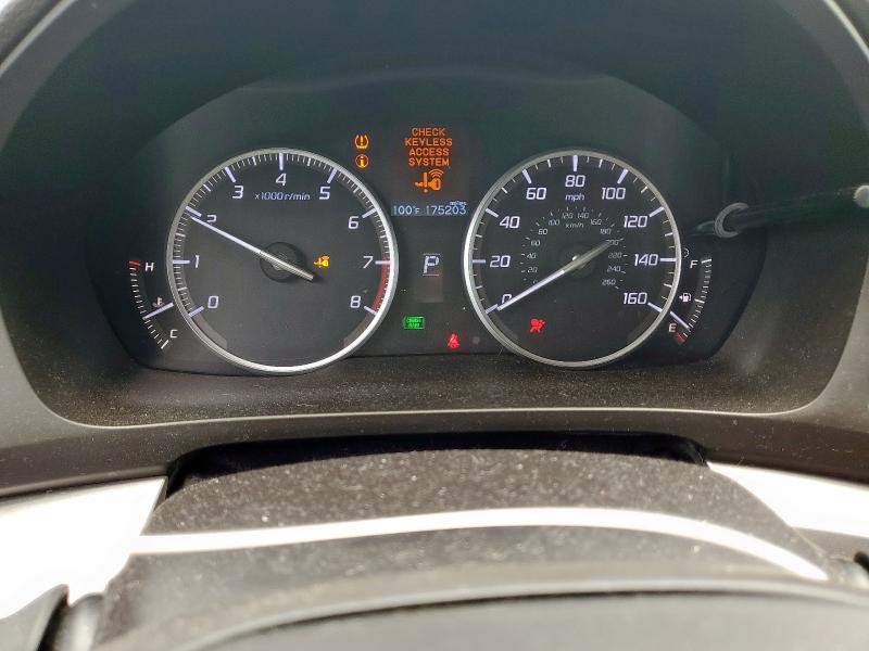 19UDE2F30GA000957 - 2016 ACURA ILX BASE WATCH PLUS BLACK photo 9