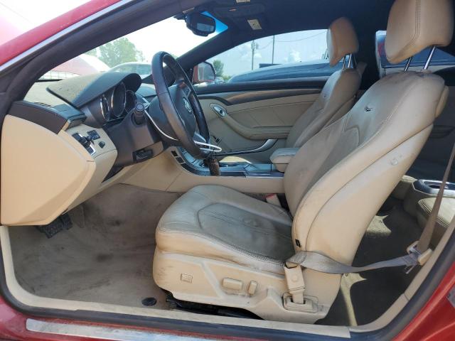 1G6DL1ED2B0107289 - 2011 CADILLAC CTS PERFORMANCE COLLECTION წითელი ფოტო 7