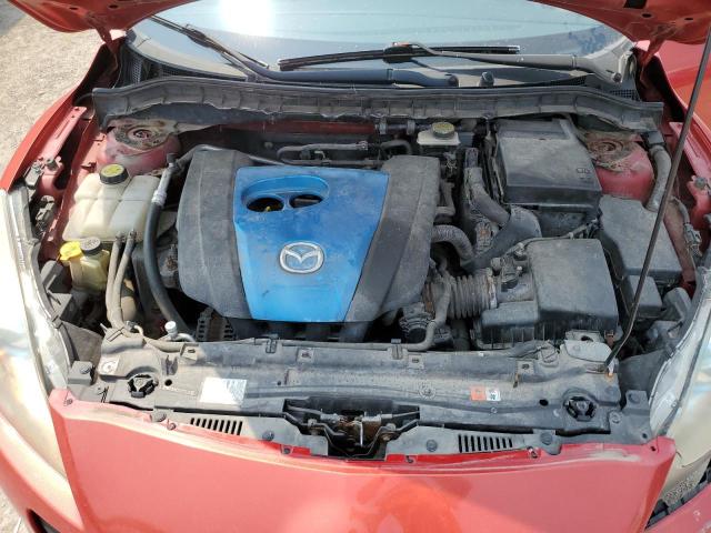 JM1BL1V72C1621220 - 2012 MAZDA 3 I RED photo 11