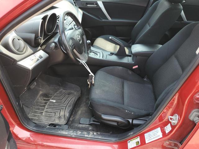 JM1BL1V72C1621220 - 2012 MAZDA 3 I RED photo 7