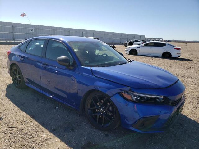 2HGFE2F51NH610343 - 2022 HONDA CIVIC SPORT 蓝色 照片 4