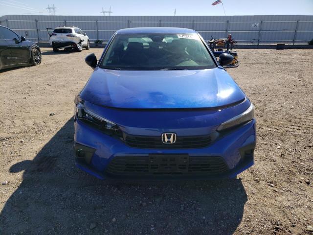 2HGFE2F51NH610343 - 2022 HONDA CIVIC SPORT 蓝色 照片 5