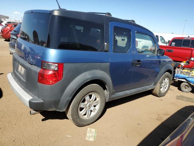 5J6YH28676L016732 - 2006 HONDA ELEMENT EX BLUE photo 3