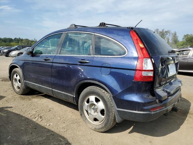 5J6RE4H35BL014776 - 2011 HONDA CR-V LX BLUE photo 2