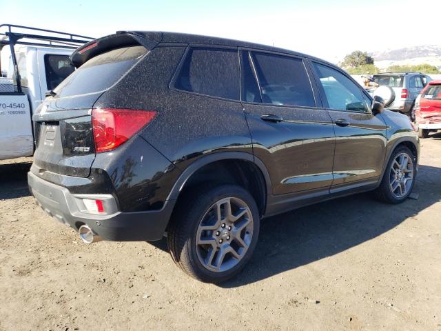 5FNYF8H51PB020155 - 2023 HONDA PASSPORT EXL BLACK photo 3