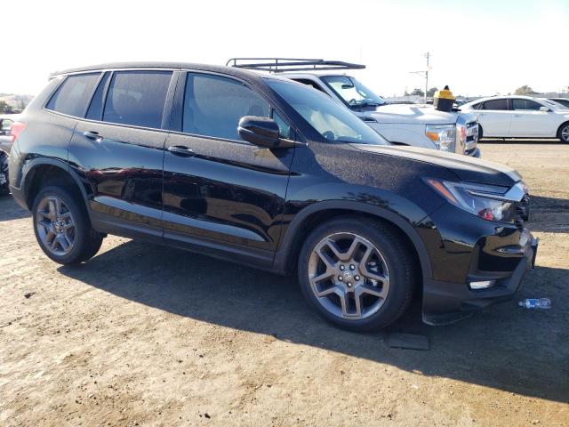 5FNYF8H51PB020155 - 2023 HONDA PASSPORT EXL BLACK photo 4