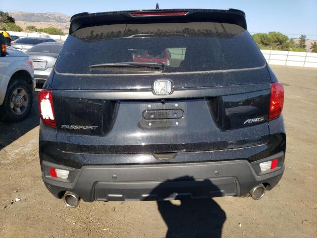 5FNYF8H51PB020155 - 2023 HONDA PASSPORT EXL BLACK photo 6
