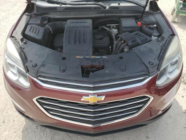 2GNALCEK2G1123229 - 2016 CHEVROLET EQUINOX LT BURGUNDY photo 12