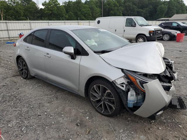 5YFS4RCE5LP032770 - 2020 TOYOTA COROLLA SE 银色 照片 4