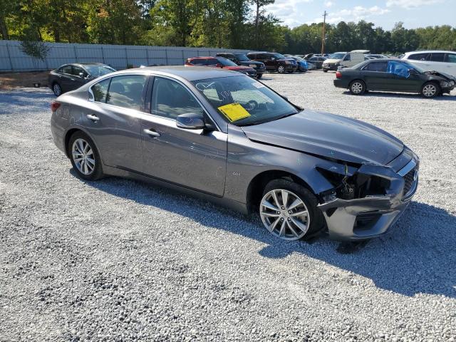 JN1CV7AP5JM400040 - 2018 INFINITI Q50 PURE GRAY photo 4