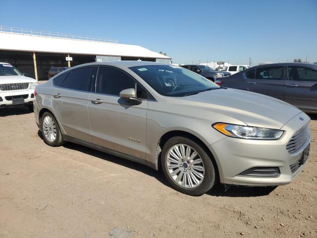 3FA6P0UU6FR145979 - 2015 FORD FUSION S HYBRID GRAY photo 4