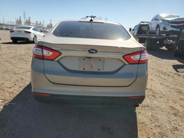 3FA6P0UU6FR145979 - 2015 FORD FUSION S HYBRID GRAY photo 6