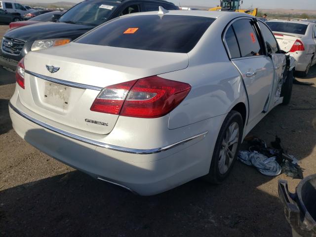 KMHGC4DD4DU210203 - 2013 HYUNDAI GENESIS 3.8L WHITE photo 7