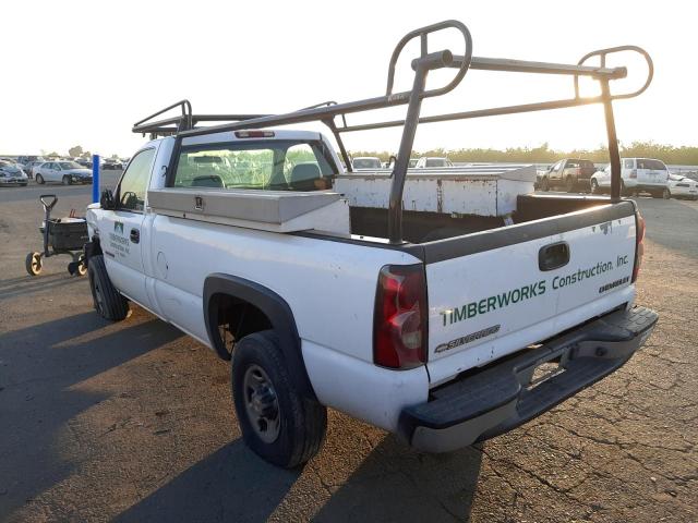 1GCGC24U74E383006 - 2004 CHEVROLET SILVERADO WHITE photo 3