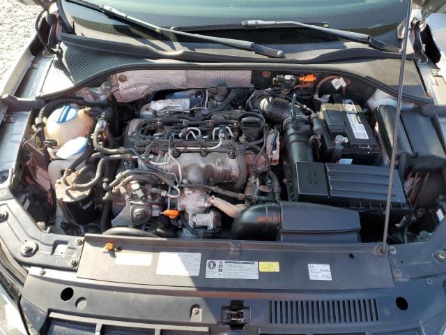 1VWCN7A3XDC096169 - 2013 VOLKSWAGEN PASSAT SEL SILVER photo 11