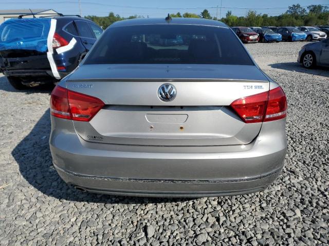 1VWCN7A3XDC096169 - 2013 VOLKSWAGEN PASSAT SEL SILVER photo 6