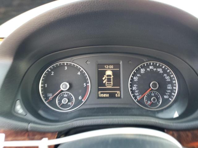 1VWCN7A3XDC096169 - 2013 VOLKSWAGEN PASSAT SEL SILVER photo 9