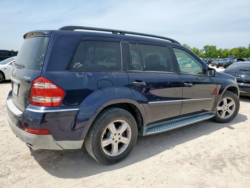 4JGBF71E78A323585 - 2008 MERCEDES-BENZ GL 450 4MATIC BLUE photo 3