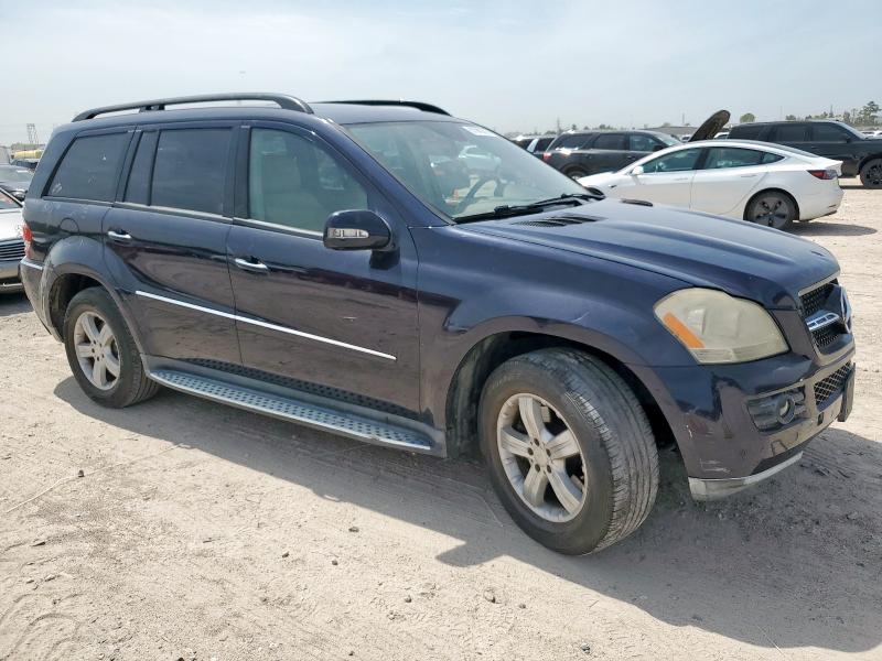 4JGBF71E78A323585 - 2008 MERCEDES-BENZ GL 450 4MATIC BLUE photo 4