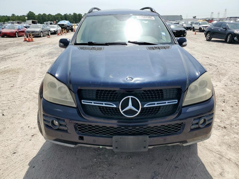 4JGBF71E78A323585 - 2008 MERCEDES-BENZ GL 450 4MATIC BLUE photo 5