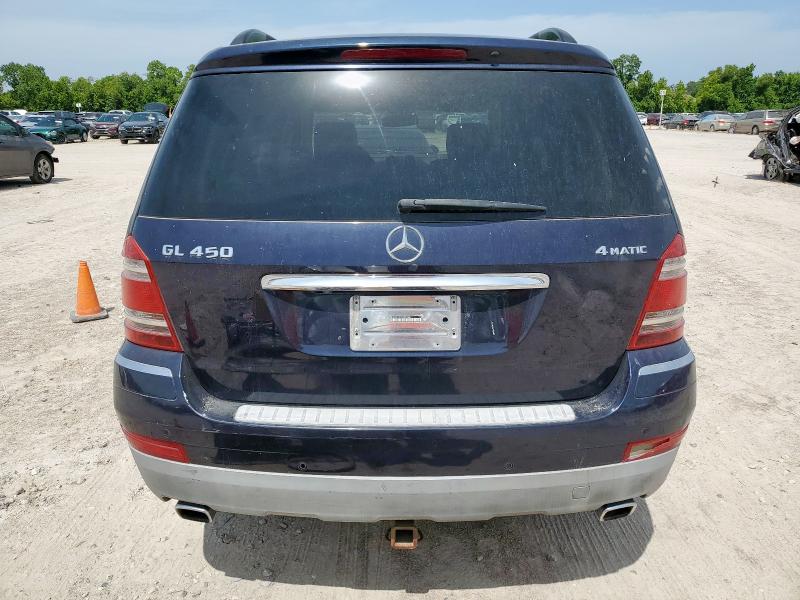 4JGBF71E78A323585 - 2008 MERCEDES-BENZ GL 450 4MATIC BLUE photo 6