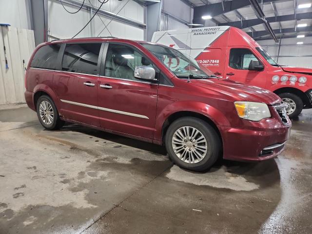 2C4RC1CG0DR647460 - 2013 CHRYSLER TOWN & COU TOURING L RED photo 4