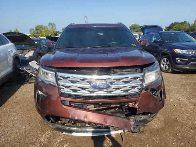 1FM5K8F81JGA70946 - 2018 FORD EXPLORER LIMITED BROWN photo 5