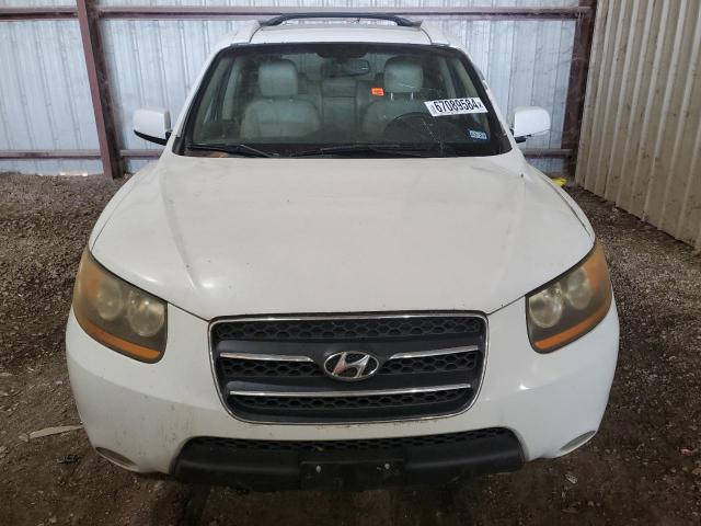 5NMSH13E29H264994 - 2009 HYUNDAI SANTA FE SE WHITE photo 5