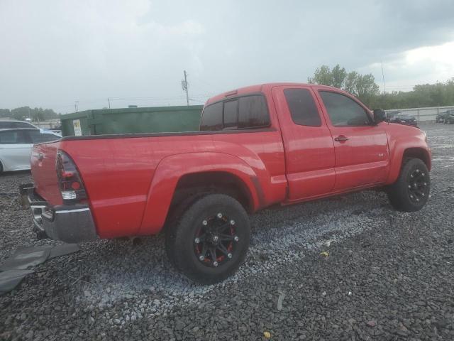 5TETU62N98Z586187 - 2008 TOYOTA TACOMA PRERUNNER ACCESS CAB RED photo 3