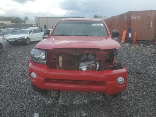 5TETU62N98Z586187 - 2008 TOYOTA TACOMA PRERUNNER ACCESS CAB RED photo 5