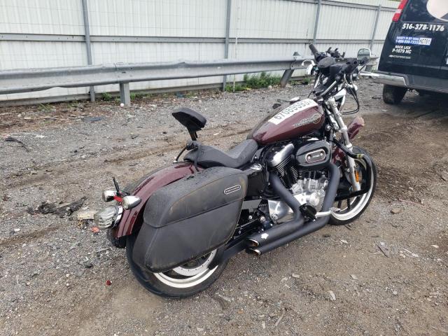 1HD4CR21XKC414535 - 2019 HARLEY-DAVIDSON XL883 L BURGUNDY photo 4