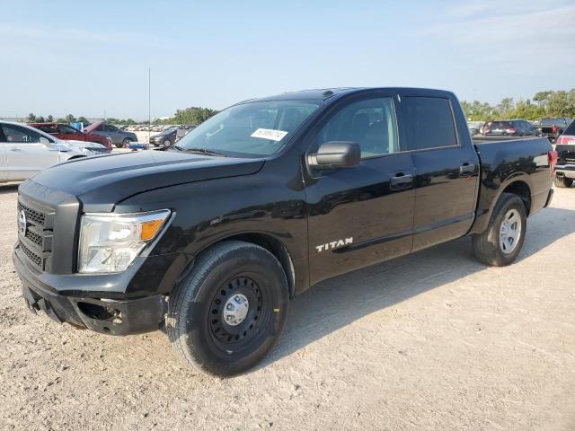 1N6AA1EE4MN530781 - 2021 NISSAN TITAN S BLACK photo 1