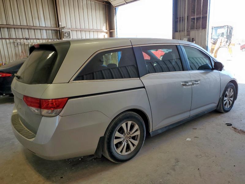 5FNRL5H49EB076439 - 2014 HONDA ODYSSEY EX SILVER photo 3