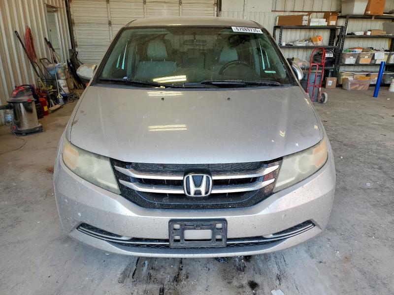 5FNRL5H49EB076439 - 2014 HONDA ODYSSEY EX SILVER photo 5