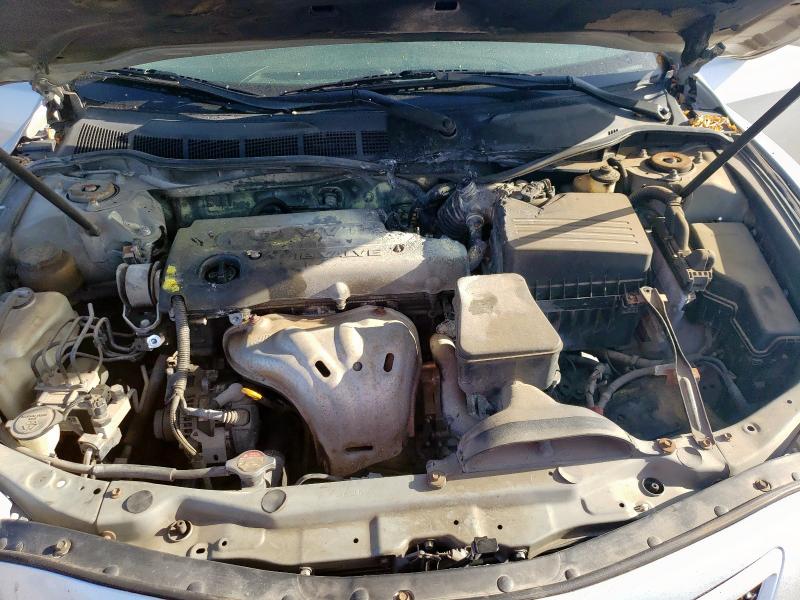 4T1BE46K77U095164 - 2007 TOYOTA CAMRY CE SILVER photo 11