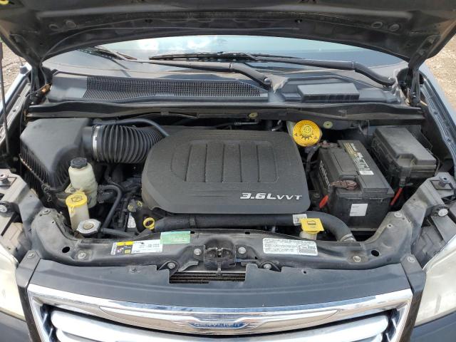 2C4RC1BG7ER158461 - 2014 CHRYSLER TOWN & COU TOURING BLACK photo 12