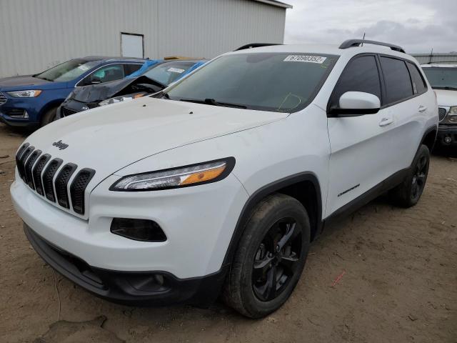 1C4PJMCX3JD572427 - 2018 JEEP CHEROKEE LATITUDE WHITE photo 2