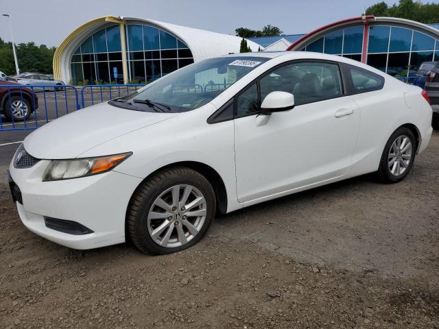 2HGFG3B02CH526314 - 2012 HONDA CIVIC EXL WHITE photo 1
